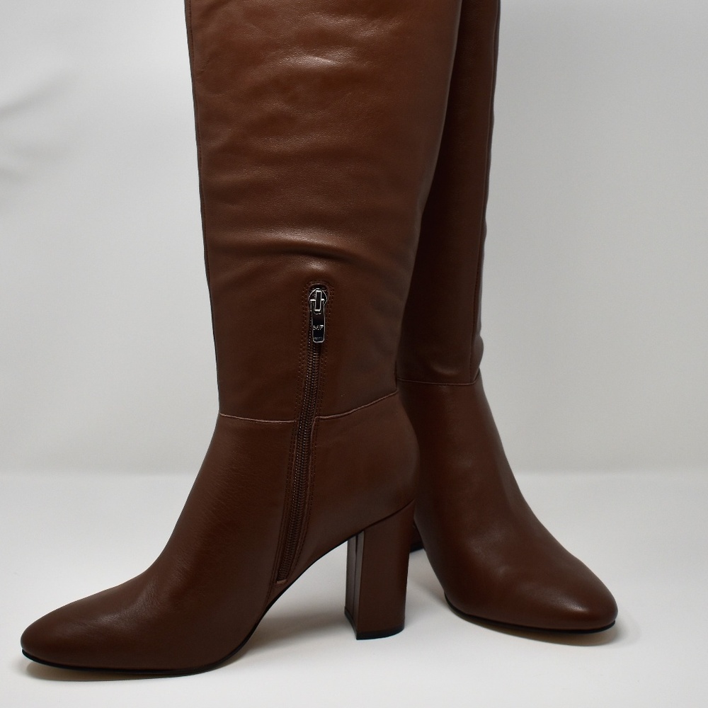 Marc Fisher Zimara Knee High Leather Boots